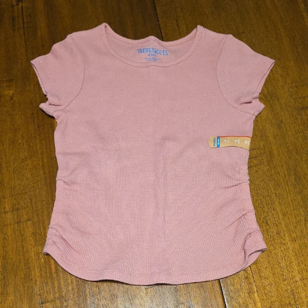 Thereabouts Pink Short Sleeve Kids Tee